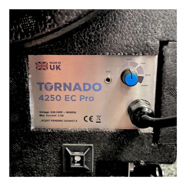 Tornado Pro EC Box Fan 4250 m³/h – Variable Speed, Maximum Control - National Greenhouse