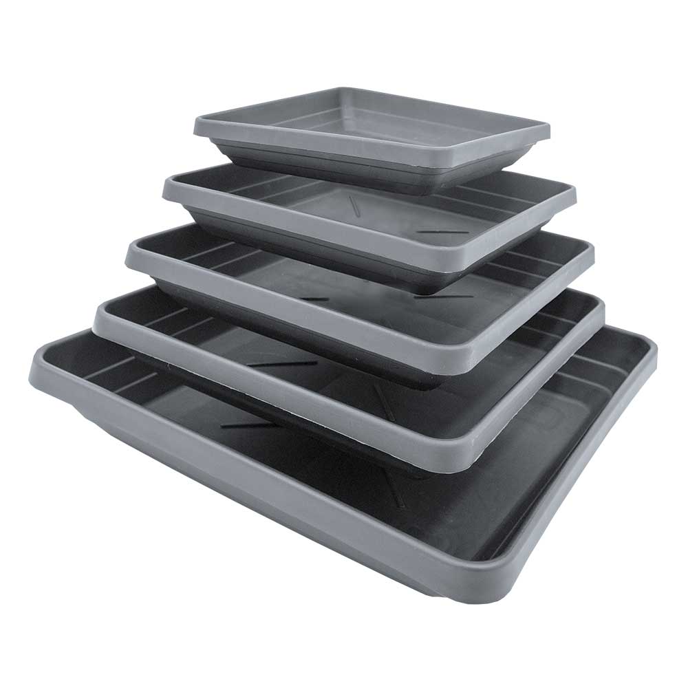 Square Plastic Trays - National Greenhouse