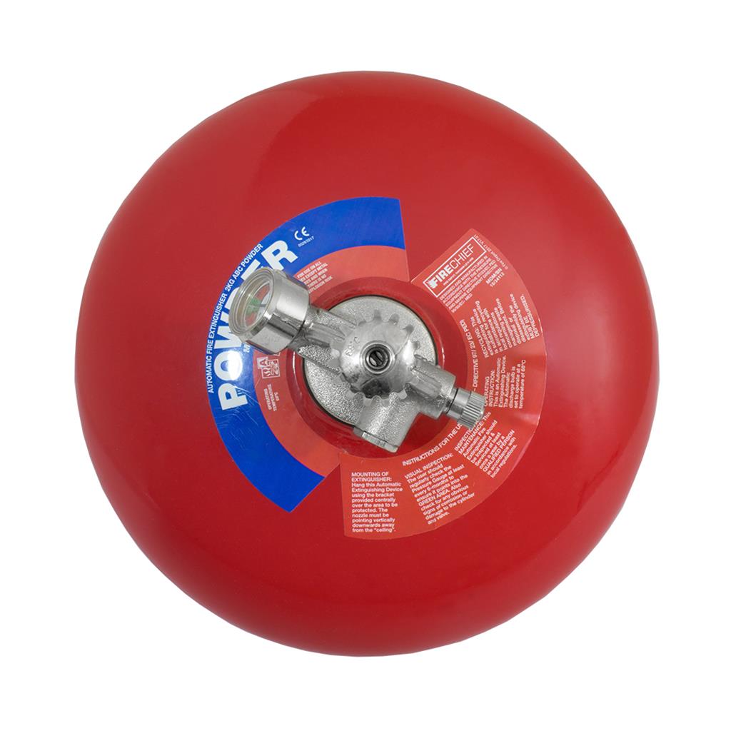 Dry Powder Automatic Extinguisher - 2kg - National Hydroponics
