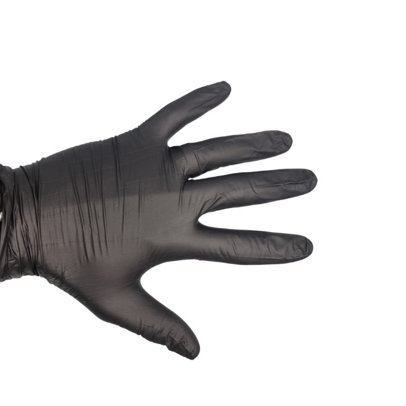 Black Latex Gloves