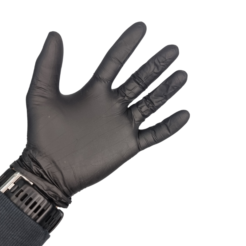 Black Latex Gloves
