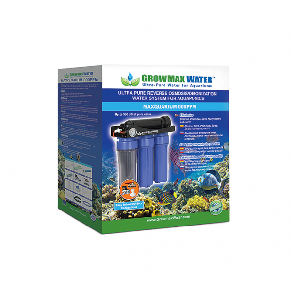 Maxquarium 000 PPM - RO System + De Ionization 1000L Per Day