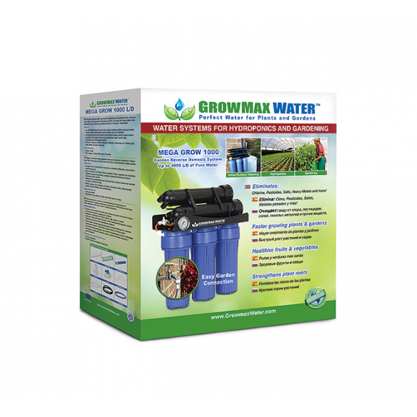 Mega Grow 1000 - 1000L Per Day Reverse Osmosis System