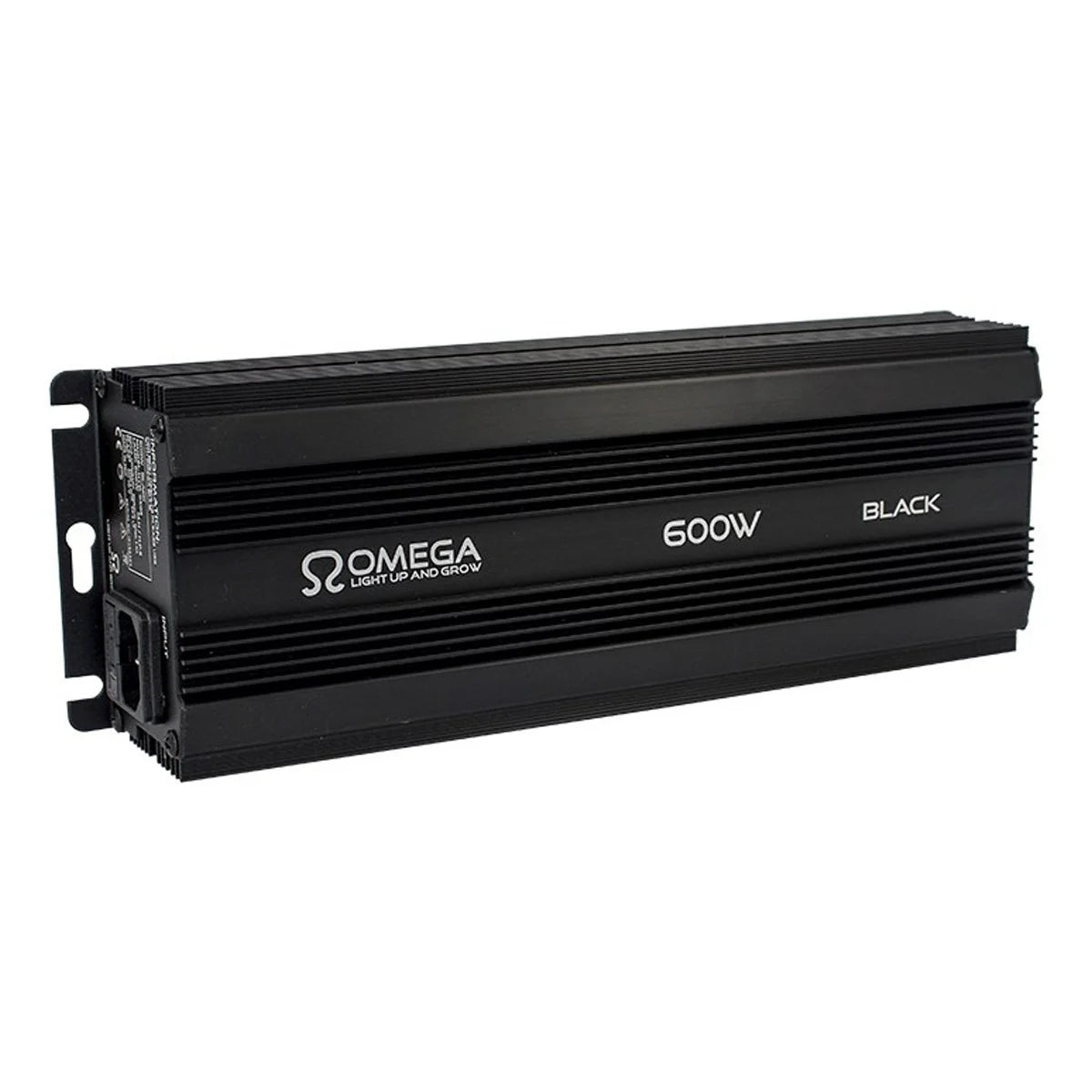 600W Grow Light Kit — Omega Black Ballast with Dual Spectrum Lamp & Euro Reflector